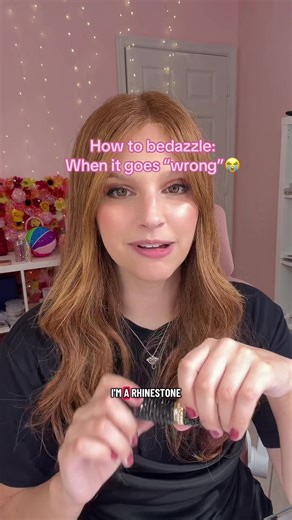 How to bedazzle: more tips! When rhinestoning goes wrong! Do we want more of these? #bedazzling #diy #howto #bedazzlingthings #crafting