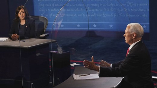 48K views · 238 reactions | Body language expert Mark Bowden analyses the differing speaking styles of former prosecutor Kamala Harris and former radio host Mike Pence, who went toe-to-toe at their one U.S. vice-presidential debate last night. | CBC News | Facebook