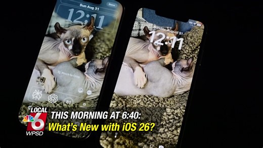 This morning at 6:40, a look at the brand-new iOS 26! Join us on Local 6 Today! | WPSD-TV