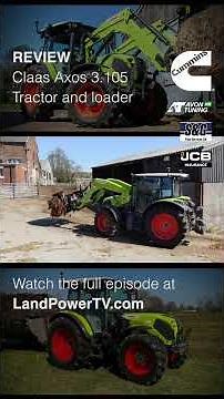 All under control!! - REVIEW: Claas Axos 3.105 tractor and loader