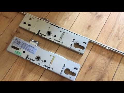 How to replace the lock in a UPVC door