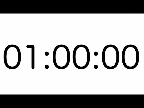 1時間(60分)タイマー【作業用】