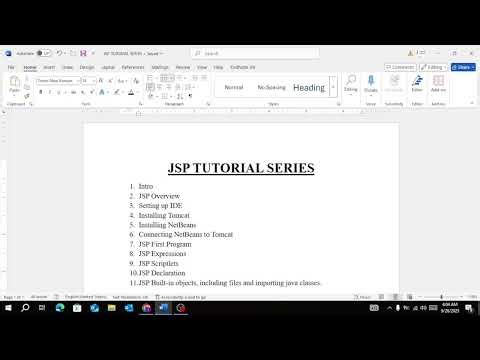 JSP Tutorial #1 - Java Server Pages | Intro