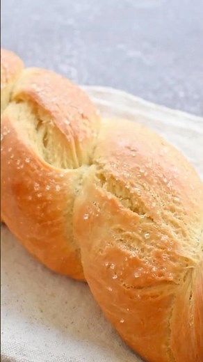Soft Braided Sweet Bread | Easy Homemade Recipe