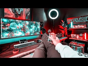 How to build a DREAM Gaming Desk Setup in 2022 (BUDGET vs. INSANE)