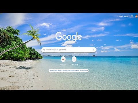 How to Add a Custom Picture as Your Google Homepage Background Image in Chrome