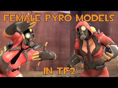 Female Pyro Model in TF2