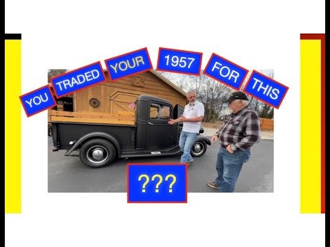 WOULD THIS BE YOUR DAILY DRIVER? "1936 CHEVY SMALL BLOCK TRUCK" YOU DECIDE!!! Rat Rod Attitude !