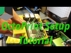 OctoPrint Setup Tutorial + Domain Name and Printoid App!