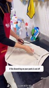 21K views · 21K reactions | ✨ How do you usually tie the drawstring on your pants? Try this method—it’s both convenient and stylish!  . . . #LifeHacks #DrawstringHack #SweatpantsStyle #FashionTips #EasyTricks | Mei Johnson | Facebook