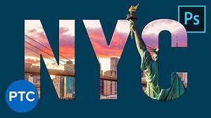 How To Put an Image Inside of Text in Photoshop [FAST & EASY] Join our FB group: Photoshop Training Channel Group (PTC) | The Photoshop Training Channel