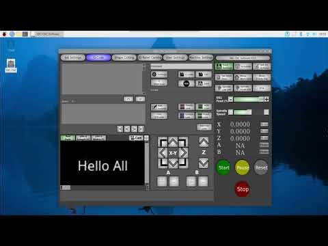 DIY Raspberry Pi CNC (SBC-CNC) using DXF Files