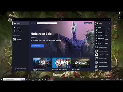 EA App - Overlay Key Combination
