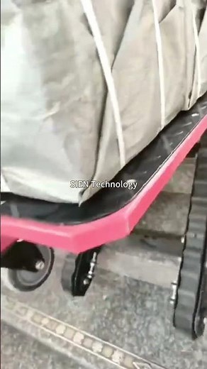 Electric stair climber, making it easy to move heavy objects up and down stairs