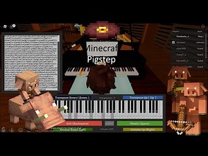 Roblox Piano - Pigstep by Lena Raine (Minecraft)