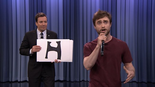 Daniel Radcliffe raps Blackalicious' "Alphabet Aerobics." #FallonFlashback | The Tonight Show Starring Jimmy Fallon