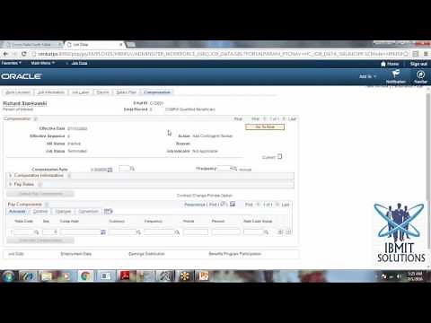 Peoplesoft Functional Online Training Tutorials