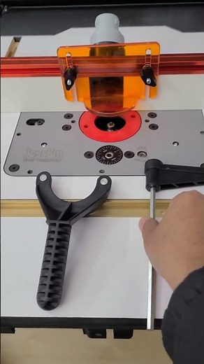 Finished installing Jessem Rout-r-lift II on my compact cutting station. #woodworking #jessem