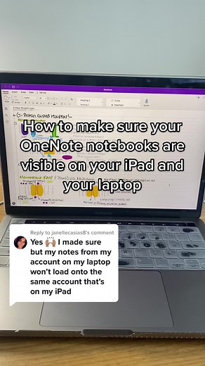 Sync OneNote Notebooks Between iPad and Laptop Easily