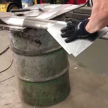 How to make small Square to Round transitions for HVAC Ductwork