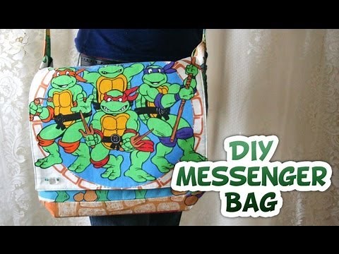 Messenger Bag How to | Geek Week | Back to School - Whitney Sews
