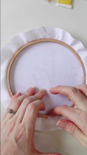 Let's learn how to transfer on our embroidery design!