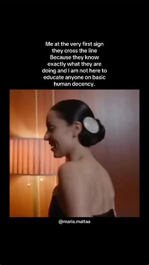 Maria Malta on Instagram: "Some behaviors do not need long conversations. They do not need second chances wrapped in excuses. They need distance. People often know exactly where the line is. They test it quietly. They push it slowly. And when nothing happens, they push again. Boundaries are not punishments. They are filters. And when you stop negotiating them, your life gets quieter, clearer, and safer. Sometimes growth looks like leaving early Without guilt Without drama Without explaining what