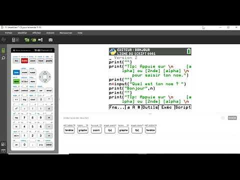 Découvrir l'application Python pour la calculatrice TI-83 Premium CE