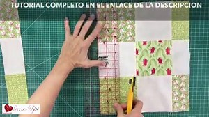 This is a quick and easy block that looks a lot more complicated than it is. It's also perfect for 5" squares also called charm squares. Full tutorial: https://mypatchwork.wordpress.com/2019/03/07/disappearing-9-patch-quilt-block | TeresaDownUnder