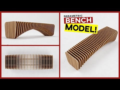Parametric Bench (Rhino Grasshopper Tutorial)