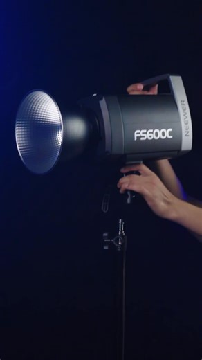 Unleash pro-level lighting with the FS600C—600W COB power, full RGB creativity, ultra-precise control, and Bowens mount versatility. Perfect for creators, filmmakers, and studios | Neewer