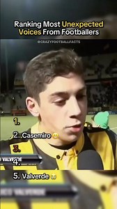 Ranking Most Unexpected Voices From Footballers 😂🗣️