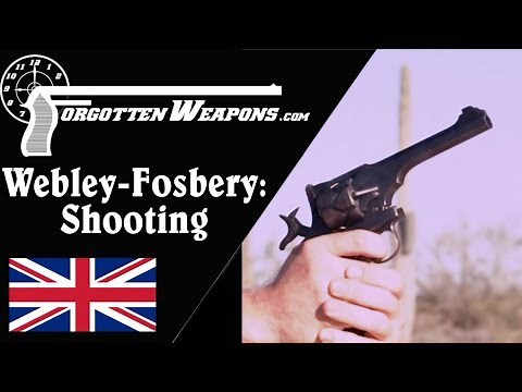 Shooting the Webley-Fosbery Automatic Revolver - Including Safety PSA