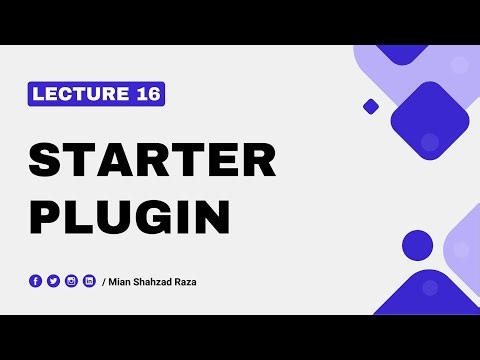 Lecture 16 - WordPress Starter Plugin Generator - WP Plugin Development Course 2025