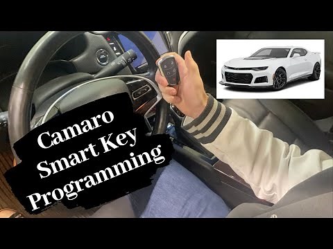 How To Program A Chevrolet Camaro Smart Key Remote Fob 2016