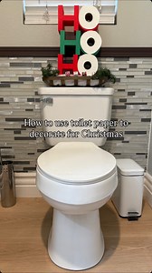 2M views · 6K reactions | Who knew toilet paper could be used to decorate for Christmas? My wife gave me the idea to 3D print a toilet paper holder that spells “Ho Ho Ho” using three full rolls to create a fun, Santa-themed bathroom display. It is a simple way to add some Christmas spirit to the bathroom and guaranteed to get a laugh from guests. Would you add this Christmas bathroom decor to your home? Comment “HOHOHO” and I’ll send you the 3D file! | Theideadad | Facebook