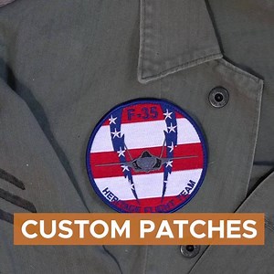 Let’s get your custom patch onto your shoulder. Free design and samples. Made in accordance with TIOH and AFHRA heraldry guidelines. ✔️100% Embroidery w/Velcro, up to 12 colors. ✔️ No setup charges. Military heraldry experts. ✔️ 100% Satisfaction GUARANTEED | Aviator Gear