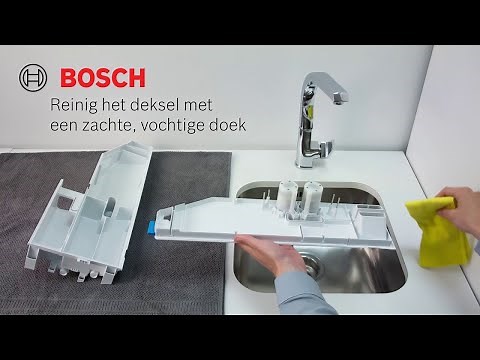 Hoe de i DOS wasmiddellade reinigen | Bosch Home België