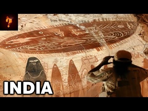 10,000 Year-Old Painting Depicts Alien Invasion? 👽