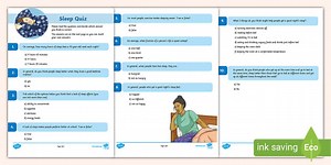 Sleep Quiz