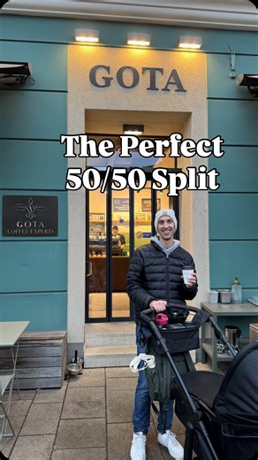 @zachyandlukey on Instagram: "Perfectly balanced as all things should be. #newparents #newbornlife #parenting"