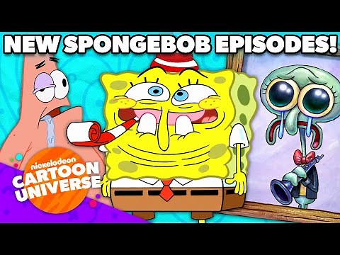 Funniest Moments from NEW SpongeBob Episodes! 😂 | Nicktoons