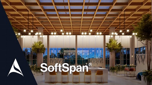 SoftSpan® Acoustic Trellis & Coffer Ceiling System