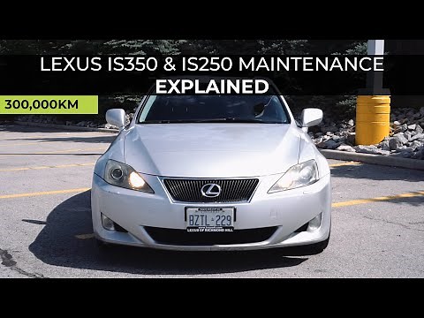 Lexus IS350 & IS250 Most Common Maintenance Issues Explained!