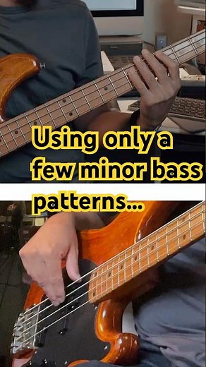 Learn These ESSENTIAL Minor Bass Patterns and Improvise Better