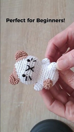 Amigurumi Crochet Cute Little Cat