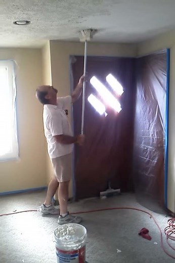 How to stomp a ceiling