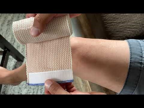 Bandaging A Knee