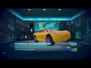 Cars 2 PC - Cruz Ramirez Rust-Eze Racing Center Gameplay
