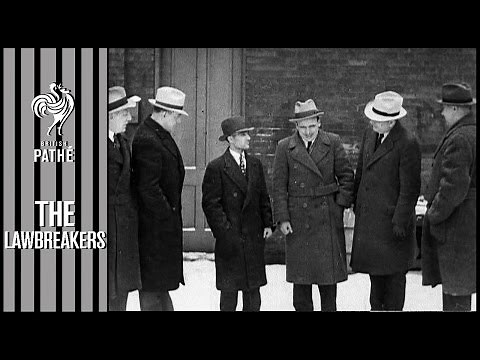 6 Famous Gangsters | British Pathé